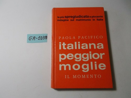 Libro italiana peggior moglie - italiana,