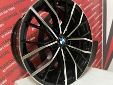 4 Cerchi in lega bmw serie 1 F20 F21 118 17 pollici Nuovi mak nero