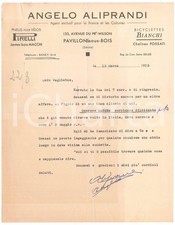 1938 FRANCE CICLISMO Manager Angelo ALIPRANDI propone Georges MATON *Autografo