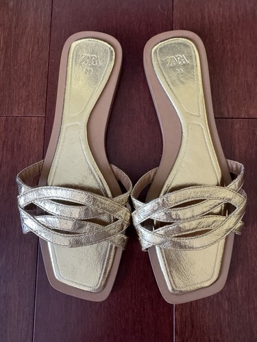 Sandali piatti zara - sandali,