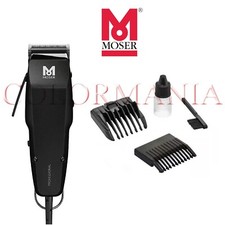 MOSER 1400 BLACK EDITION TOSATRICE A FILO TAGLIACAPELLI PROFESSIONALE BARBIERE