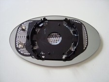 Vetro Specchio Piastra Retrovisore per Mini One Cooper 2001-2006 Termico Destro