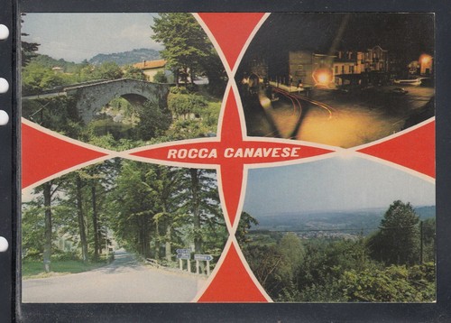 Cartolina rocca canavese - cartolina,