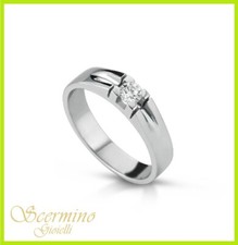 ANELLO DA UOMO IN ORO BIANCO