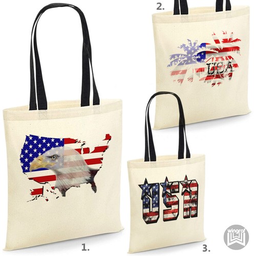 Borsa tote bandiera - , usa