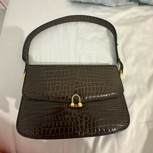 Borsa coccodrillo vintage - borsa,
