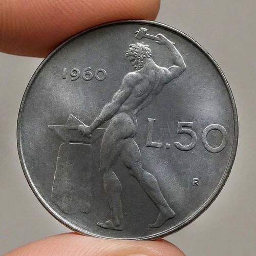 Lire 1960 vulcano - 1960, alta