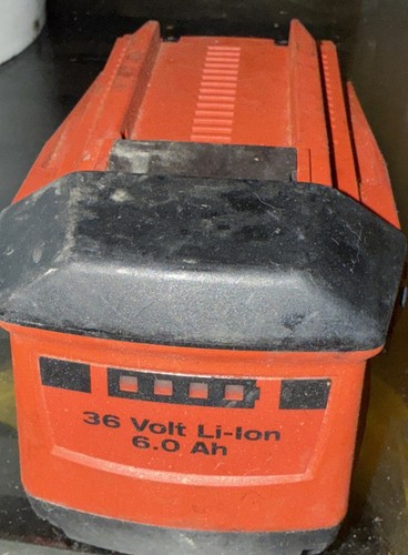 Hilti 36v 6ah ion battery - hilti, li-ion