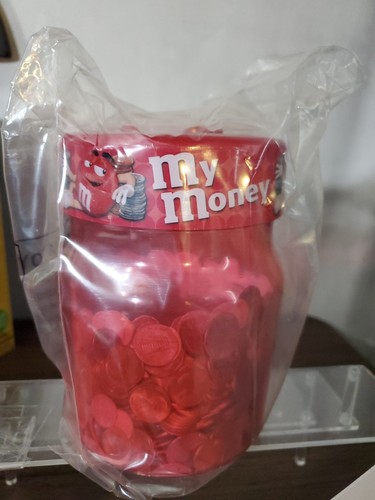 Money piggy coin - m&m's,