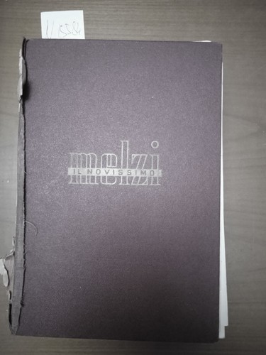Nuovissimo melzi g b - -,