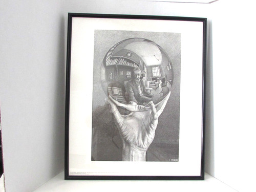 Escher autoritratto - escher,