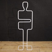 Servo muto in metallo bianco