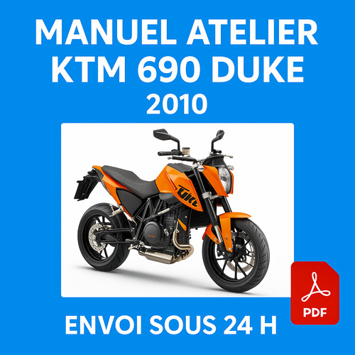 Manuel atelier ktm 690 duke - ktm,