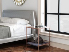 Tavolino da caffè in metallo