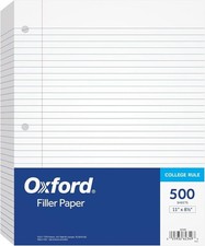 Oxford Loose Leaf Paper 500