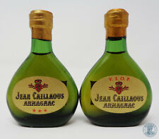 Miniature / Mignon Armagnac JEAN CAILLAOUS - 2 pezzi diversi