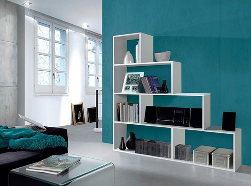Libreria design moderna bianco