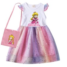 abito vestito super mario