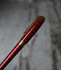 Magnifico Penna Stilo S.T.DUPONT Vertigo Laccato Di Cina- IN Oro 18 Carati