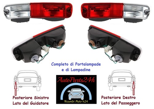 Set fanale posteriore - set, per