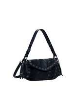 Desigual Accessori Donna Borse Borsa Nero Unica Tango Patch Zarauz, 1 Manico A S