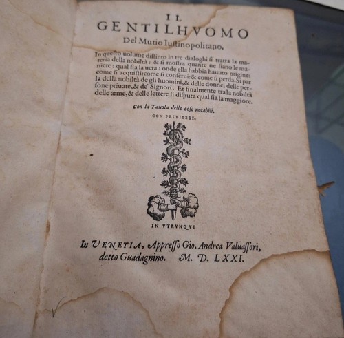 Gentilhuomo girolamo muzio - girolamo,