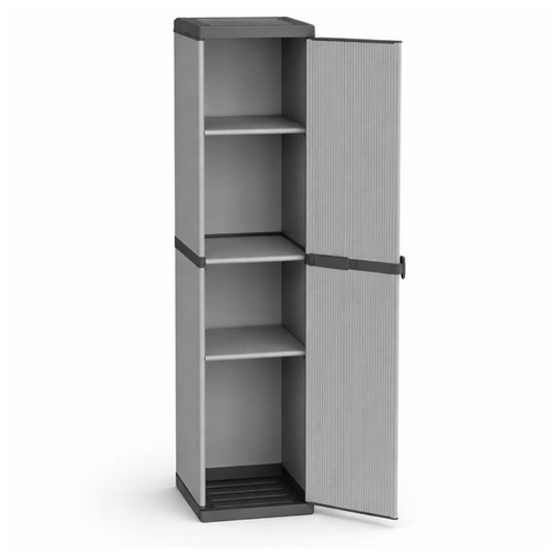 Armadio alto resina grigio - in,