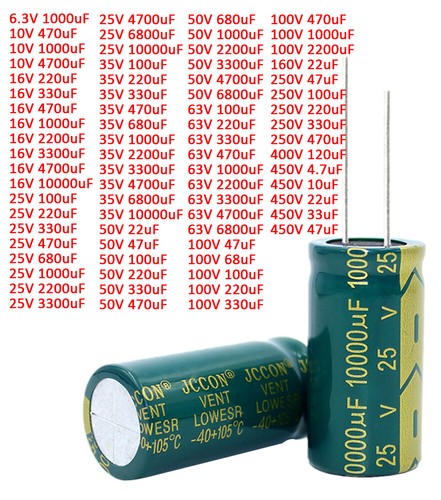 Condensatore elettrolitico