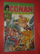 CONAN E KAZAR- N° 7  - DEL 1975 - ED.CORNO FUMETTO SUPER EROE KA-ZAR AND SHANNA