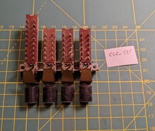 GRUPPO COMMUTATORI A PULSANTI CON 4 SEZIONI INDIPENDENTI PER RADIO VINTAGE (525)