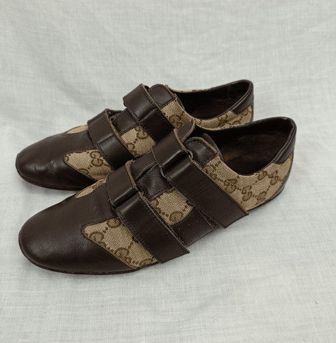 Gucci scarpa vintage tela