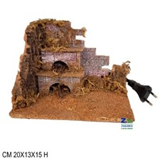 FORNO A LEGNA CON LAMPADA