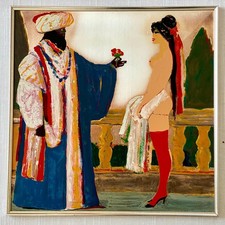 Salvatore Fiume serigrafia su Argento P.A.