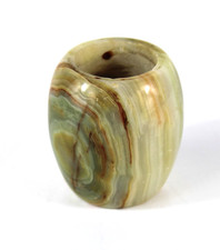 Vaso Portacandela in Onice