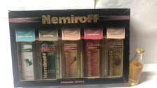 5 bottigliette di liquore Nemiroff  Premium Vodka, del 2006
