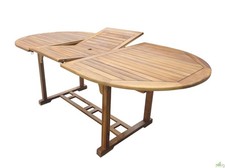 Tavolo doghe legno allungabile - doghe,