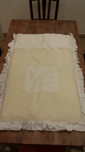 Trapunta coperta ricamata - coperta, per
