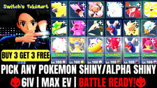 Pokémon Leggende ZA Shiny & Alpha Shiny Pokemon Lv100 Max IVS EVS BUY3 RICEVI 3 GRATIS