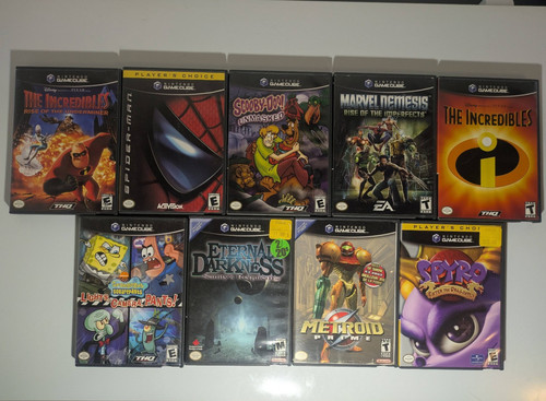 Gamecube games cib tested - -,
