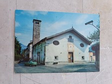 Cartolina Chiesa S.marta Borgosesia