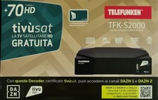 DECODER HD TIVÙSAT  TESSERA