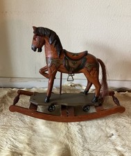 Giostra a dondolo vintage in