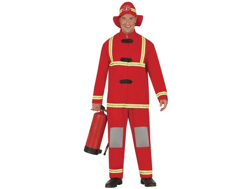 Costume adulto pompiere - adulto, m
