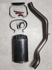 Silenziatore scarico carbonio