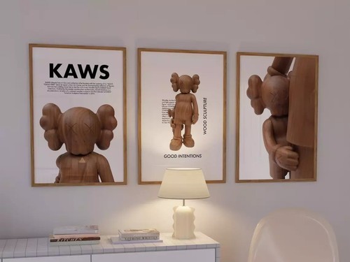 Hypebeast kaws figura legno - hypebeast,