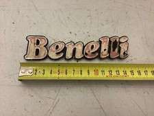 targhetta scritta benelli usata moto epoca anni 70/80
