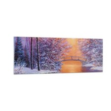 Quadro su Vetro 140x50cm Ponte