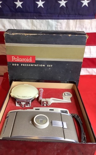 Polaroid land camera - land,