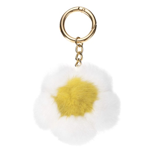 Portachiavi peluche fiore