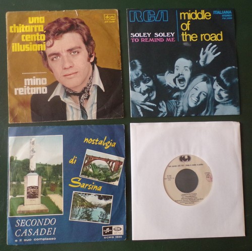 Lotto dischi vinile giri - 4,